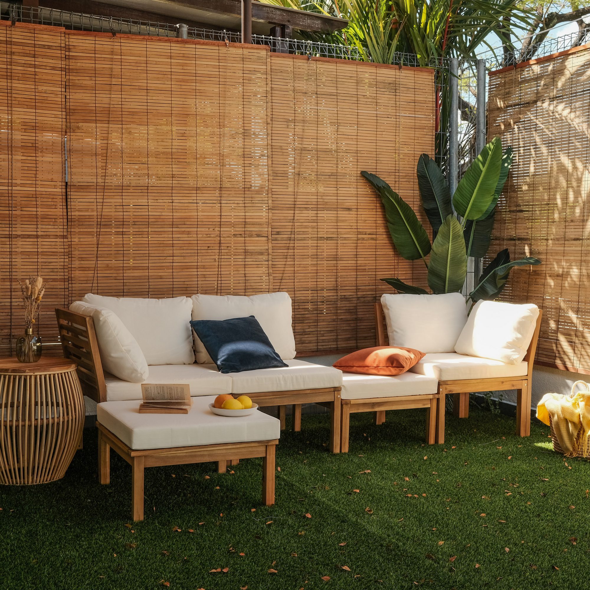 Freesia Outdoor Modular Armless Sofa
