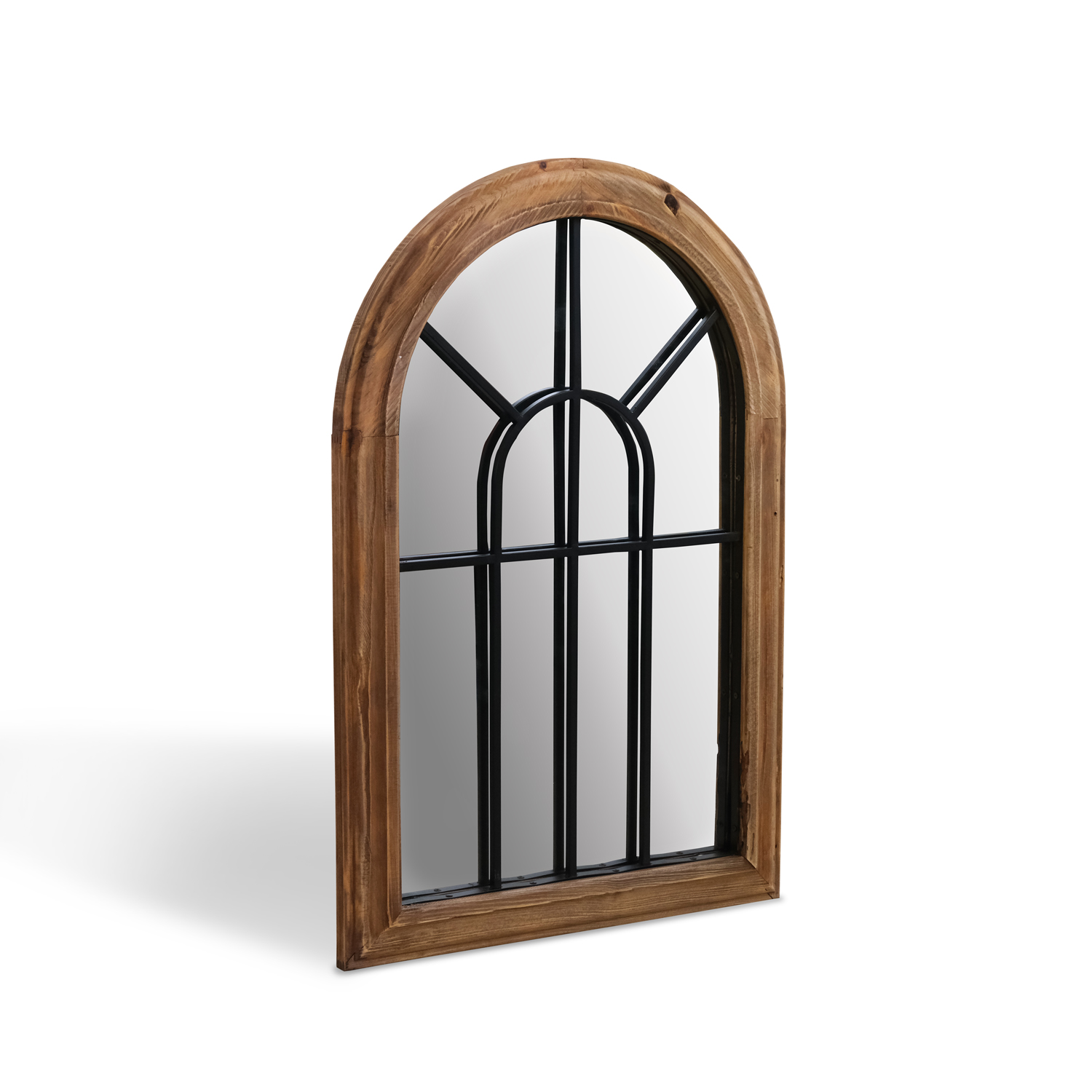 Reclaimed Wood Decorative Mirror Small