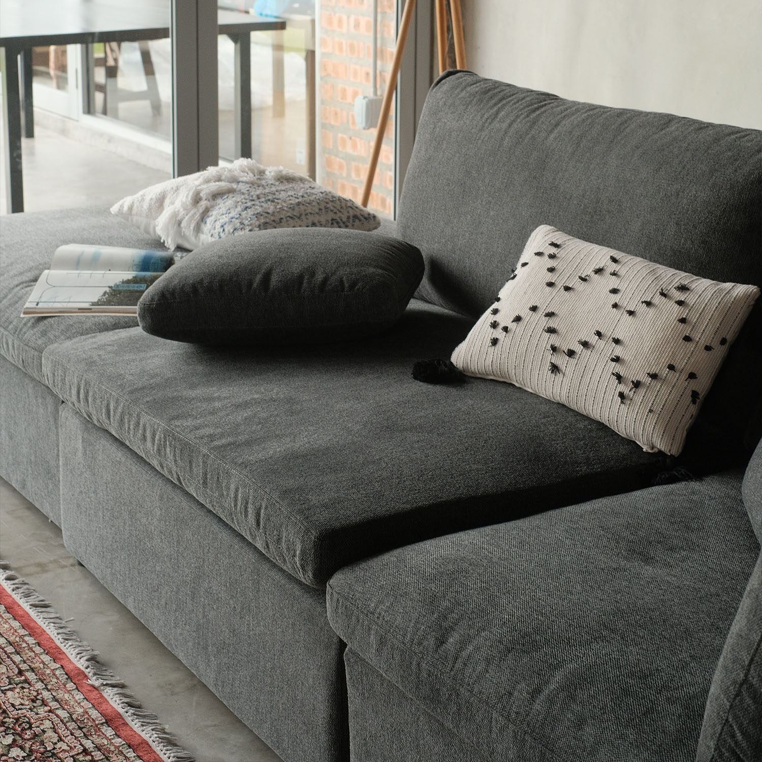 Patrice Luxe Modular Armless Sofa