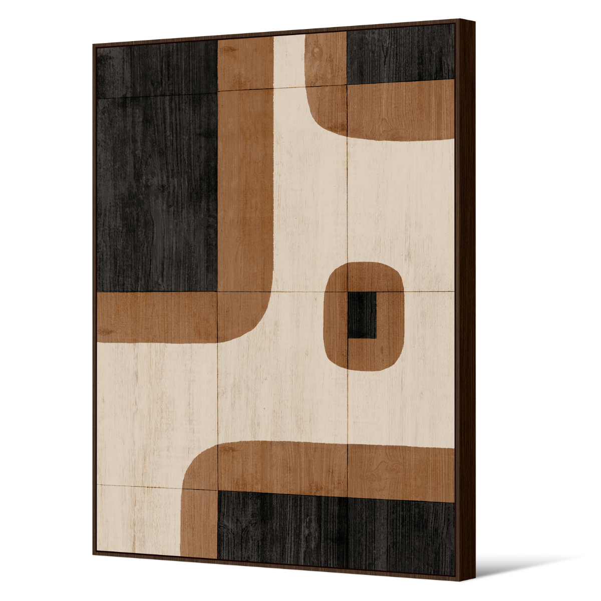 Framed Canvas 100X140cm Velvet - Paved