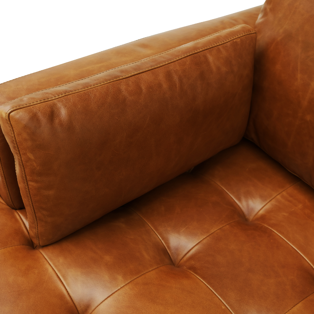 Arthur Right Sectional Sofa Vintage Leather
