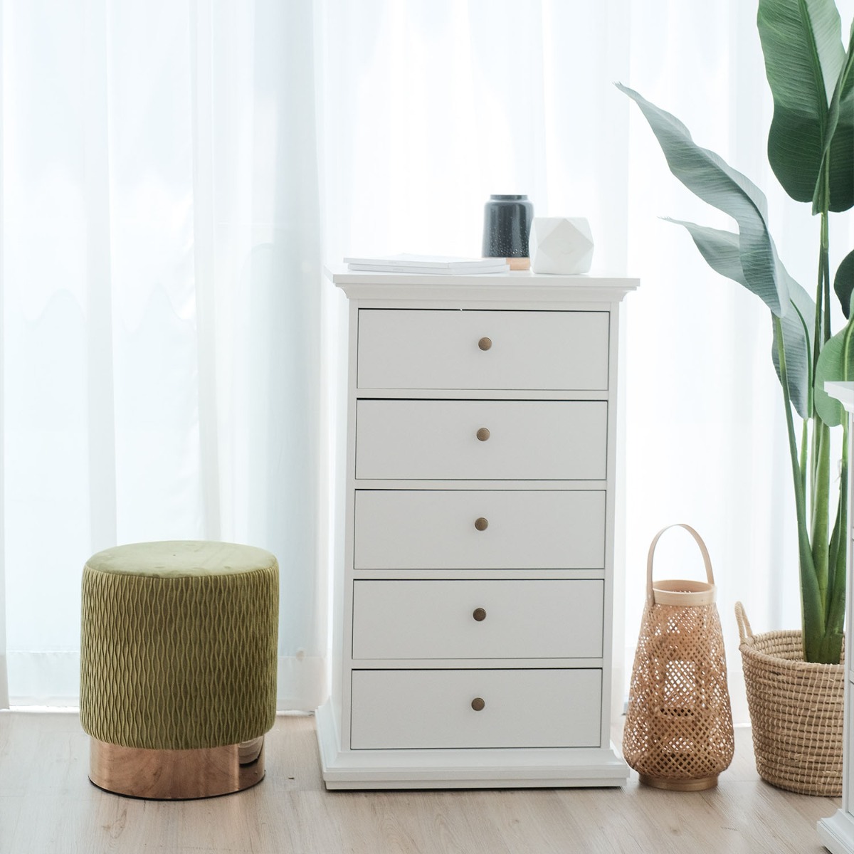 Paris 5 Drawers Chest (Markdown)