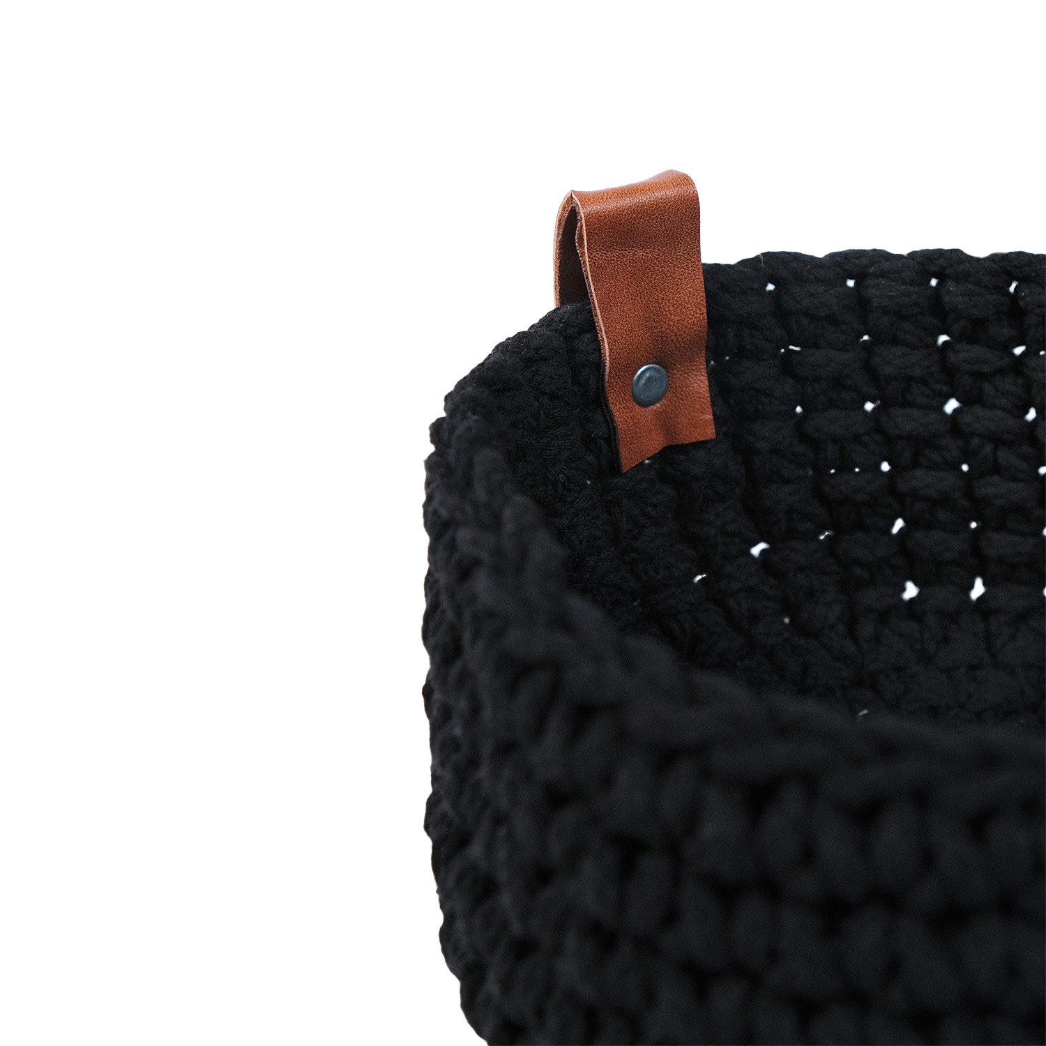 Dana Weaving Basket (Set of 3) - Black