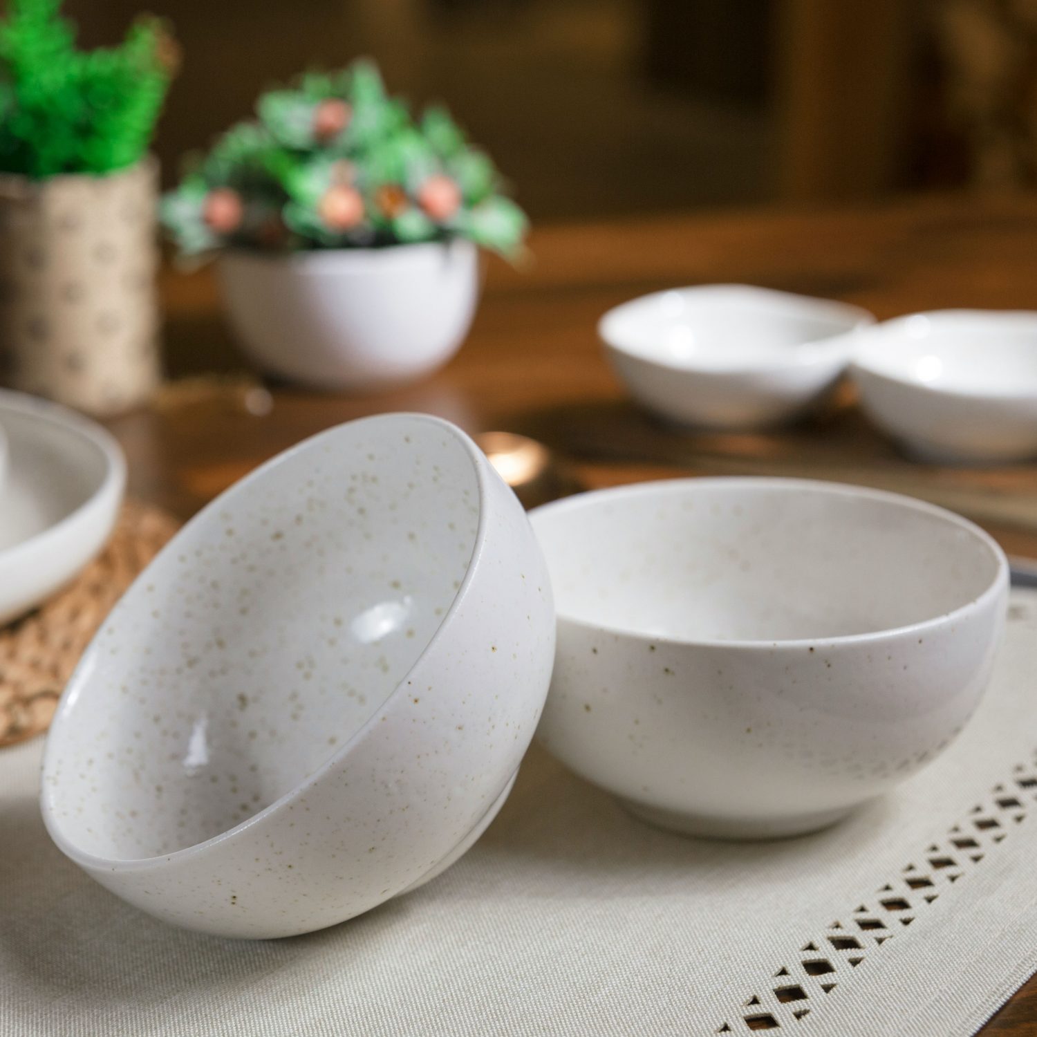 Calla White Small Bowl