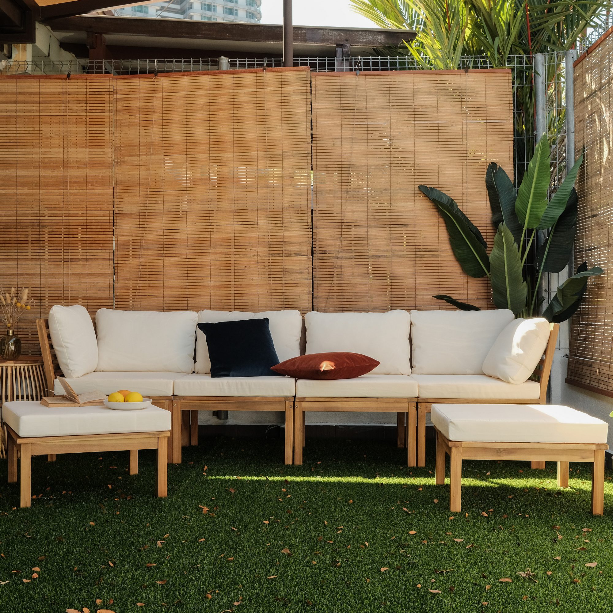Freesia Outdoor Modular Armless Sofa