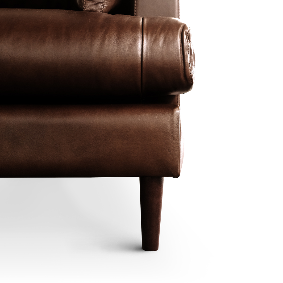 Jarred Vintage Leather 3 Seater Sofa