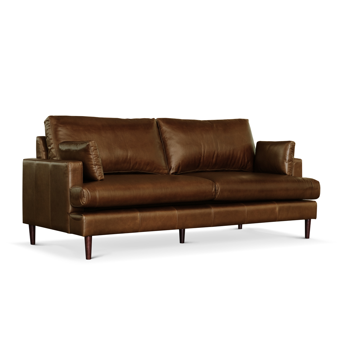 Jarred Vintage Leather 3 Seater Sofa