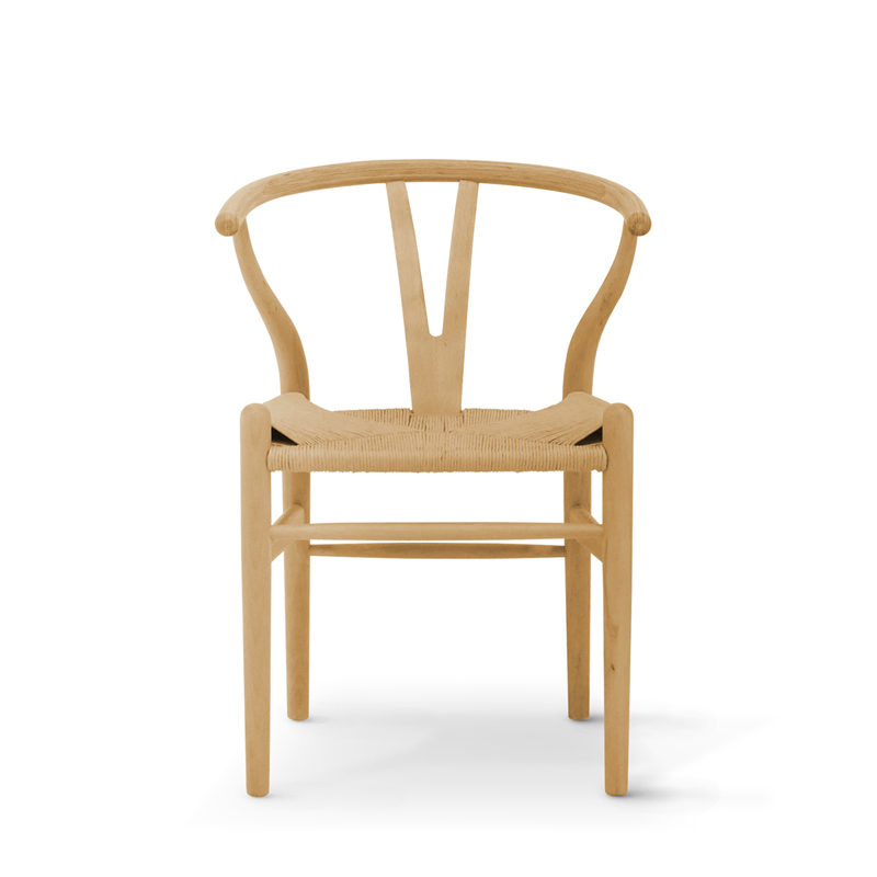 Replica Wishbone Dining Chair Natural