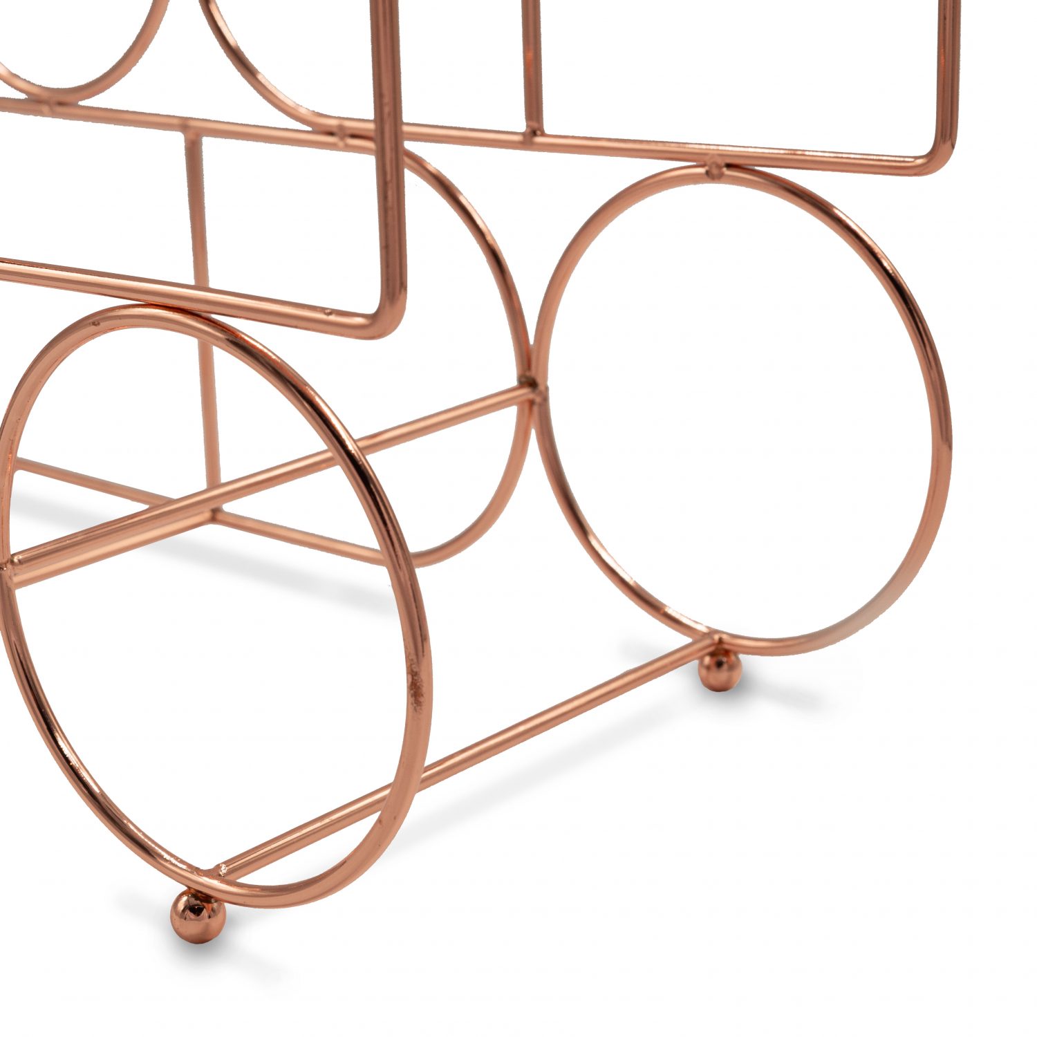 Essen Copper 6 Bottle Wine Rack (Markdown)