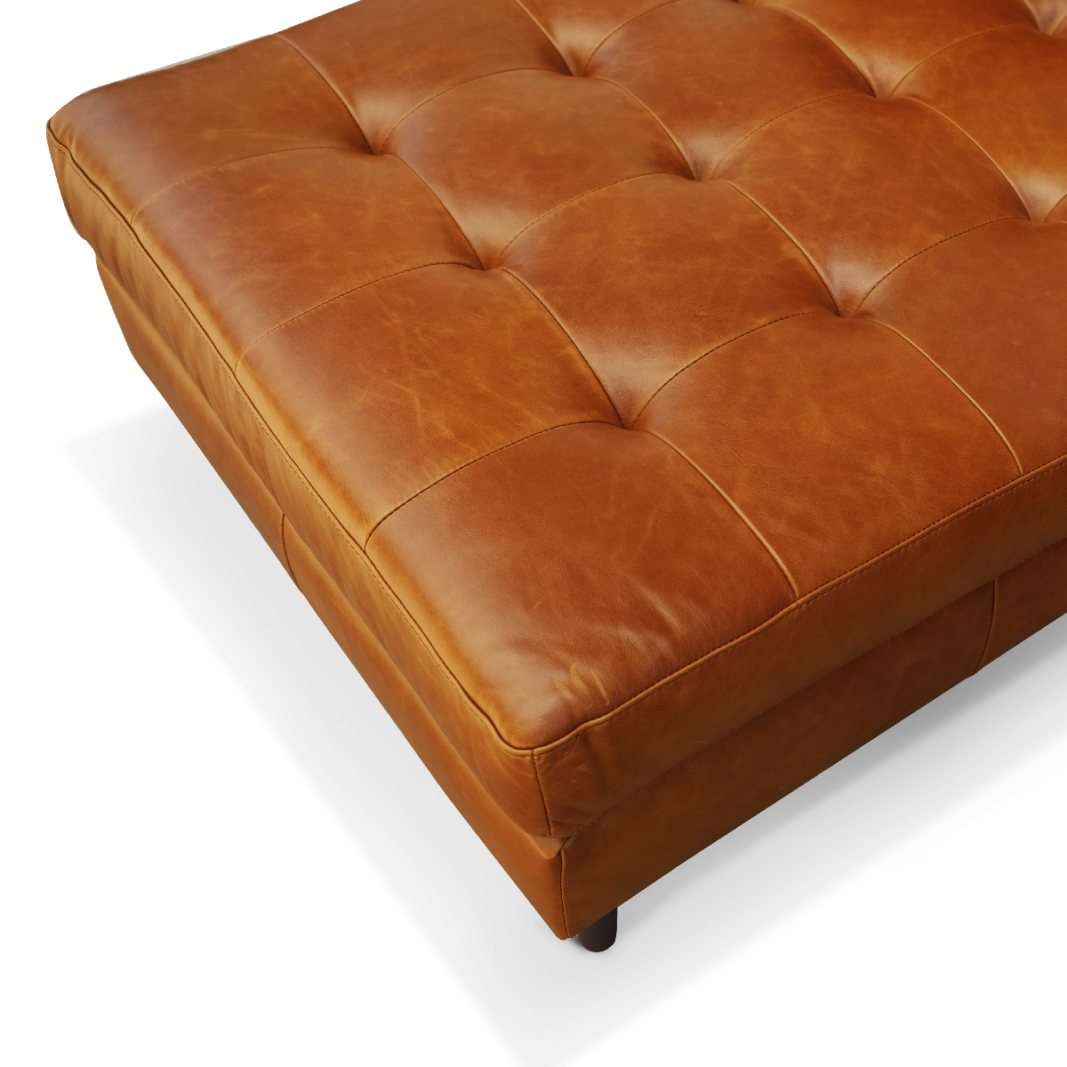 Arthur Right Sectional Sofa Vintage Leather