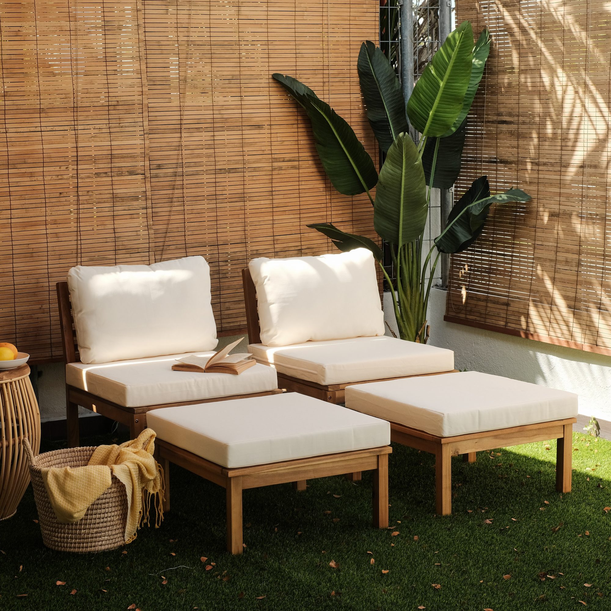Freesia Outdoor Modular Armless Sofa