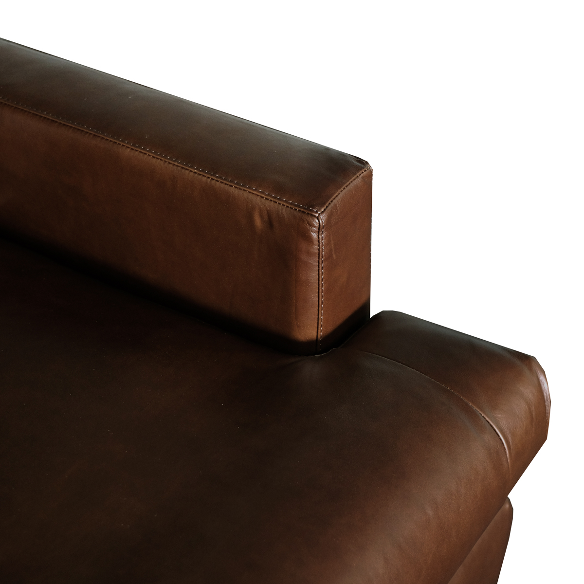 Jarred Vintage Leather 1 Seater Sofa