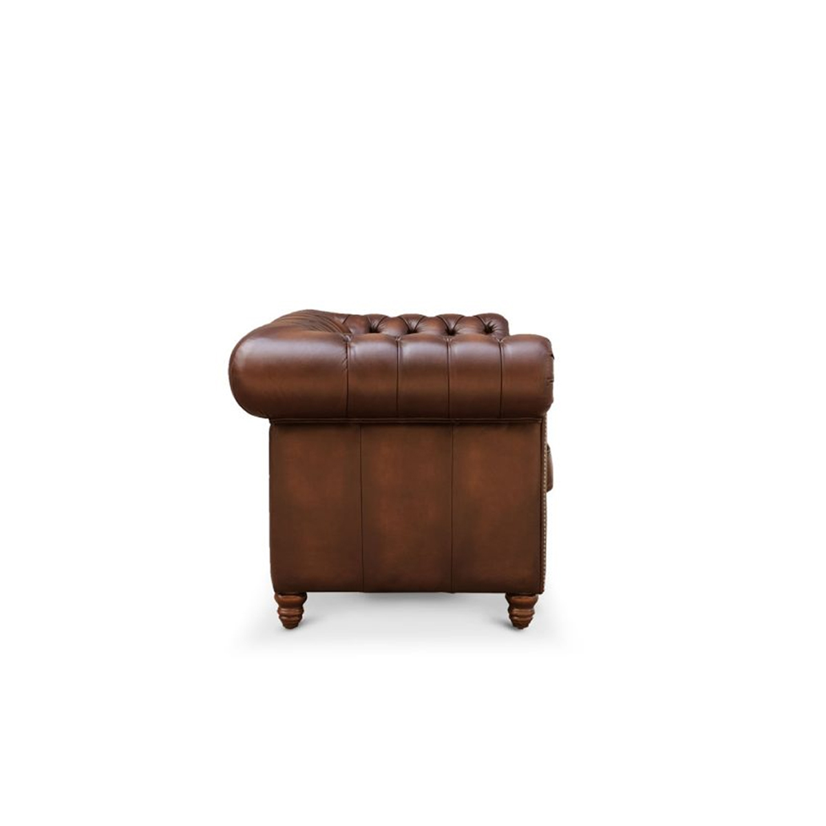 Kinsley Wash-Off Leather Chesterfield 2 Seater Sofa