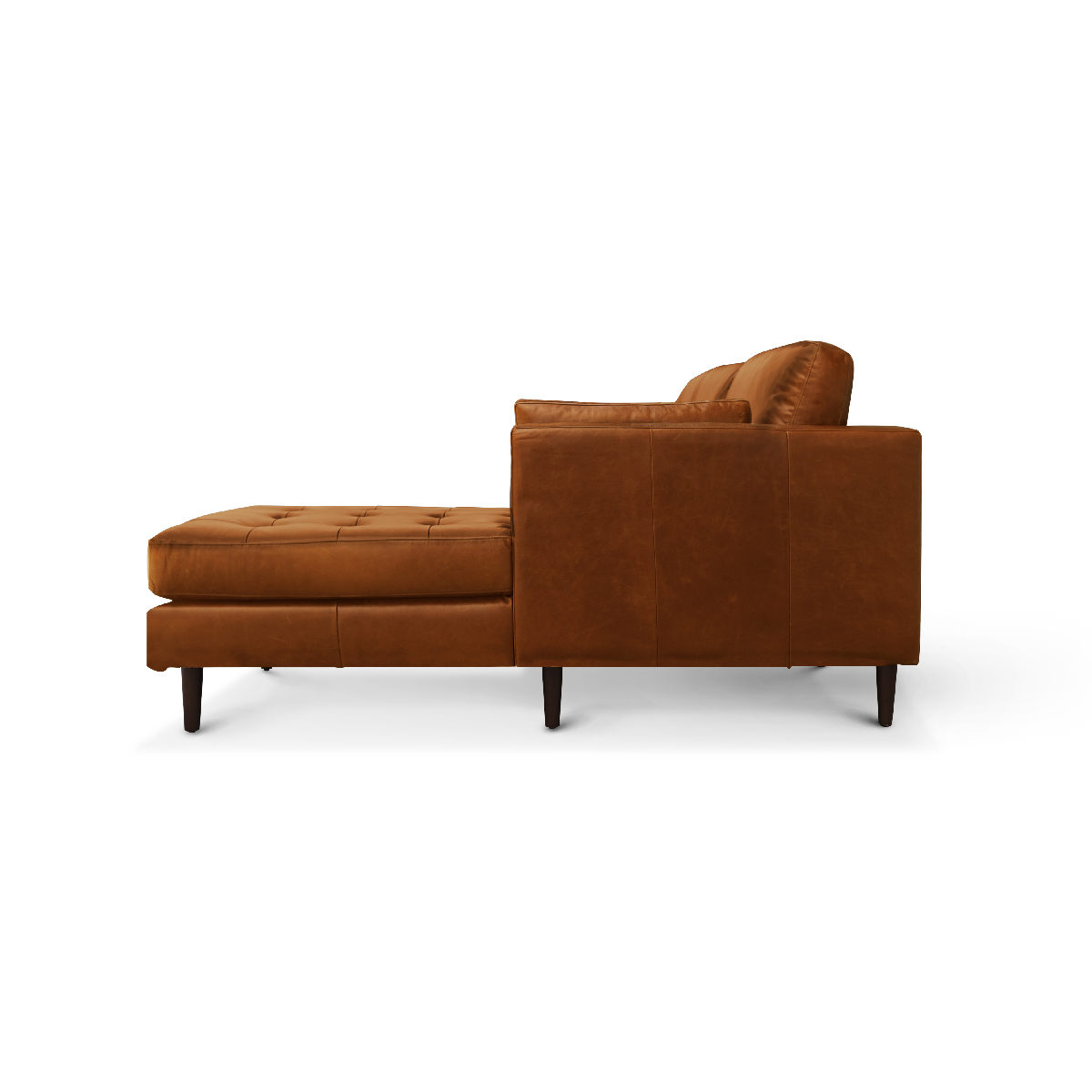Arthur Left Sectional Sofa Vintage Leather