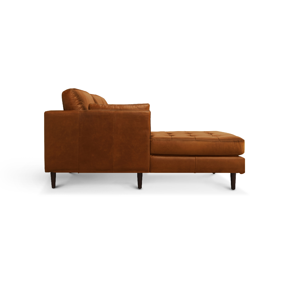 Arthur Right Sectional Sofa Vintage Leather