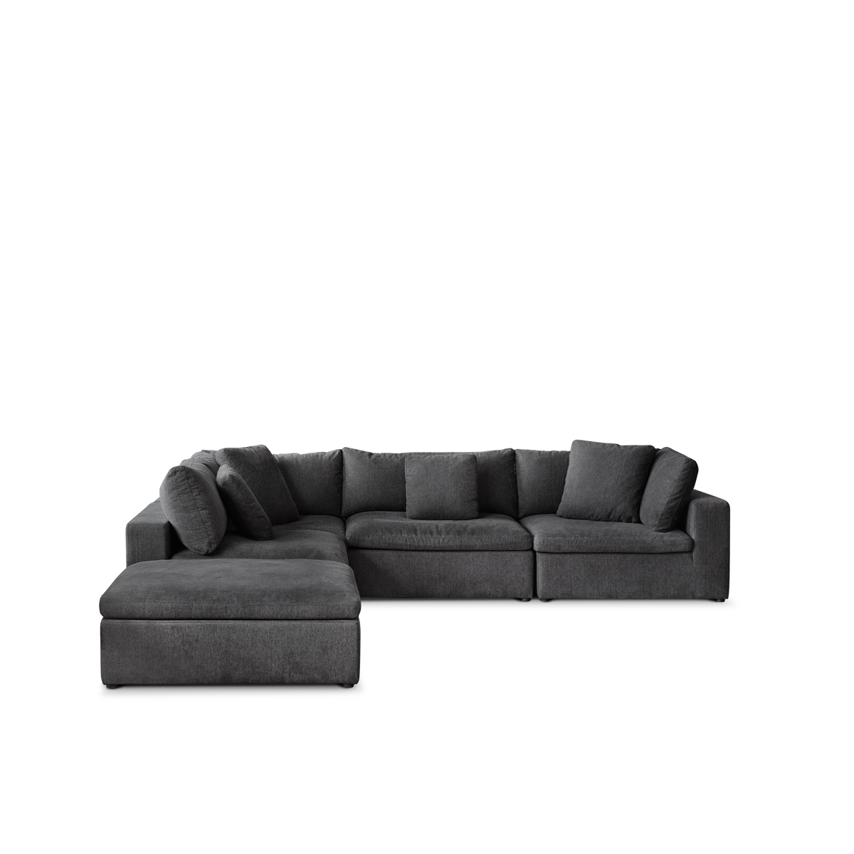 Patrice Luxe Extra Wide Sofa with Ottoman