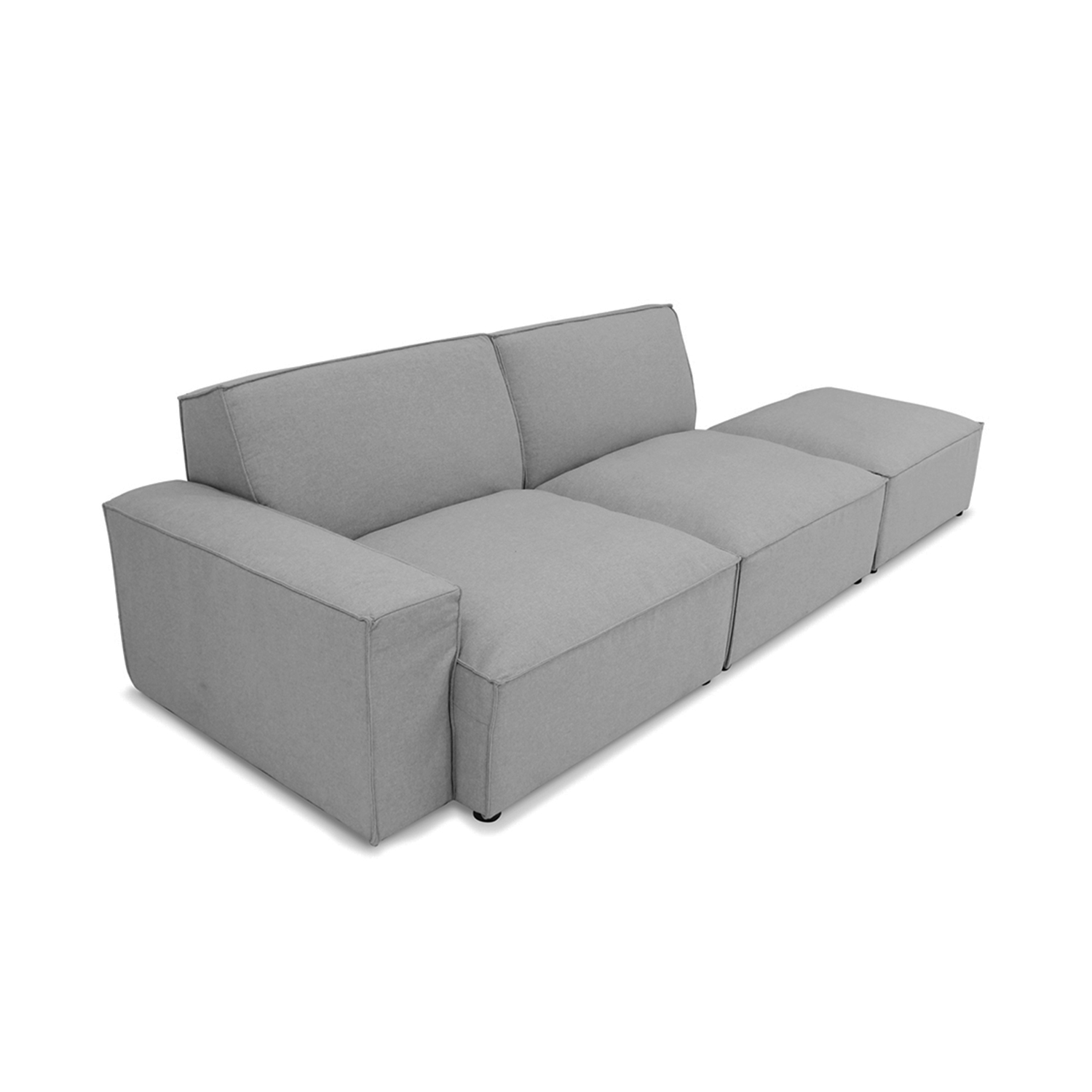 Soho Right Arm Sofa with Ottoman