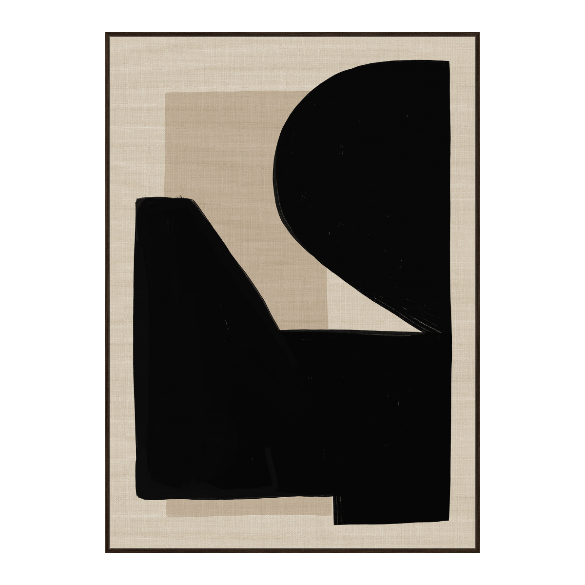 Framed Canvas 100X140cm - Earthbound Elegance