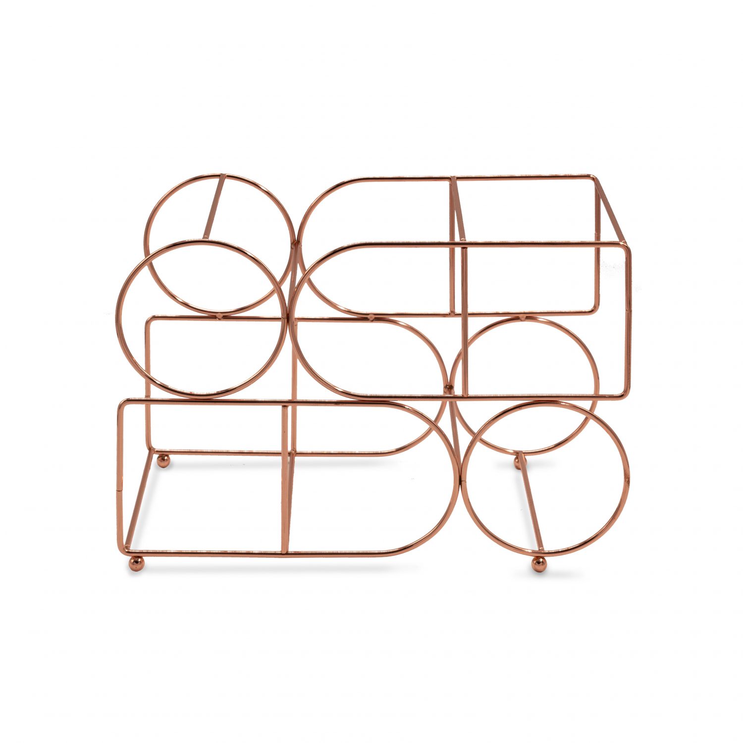 Essen Copper 6 Bottle Wine Rack (Markdown)