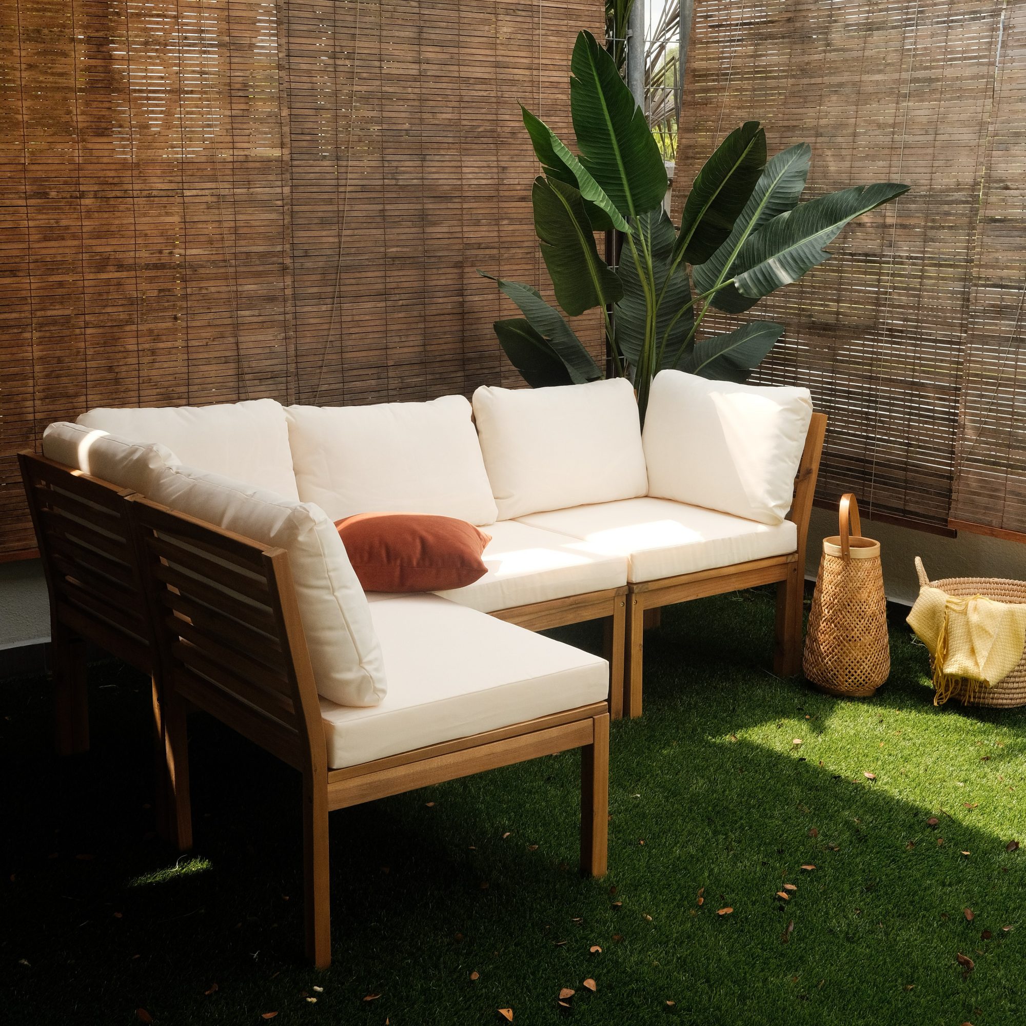 Freesia Outdoor Modular 3 Seater Corner Sofa