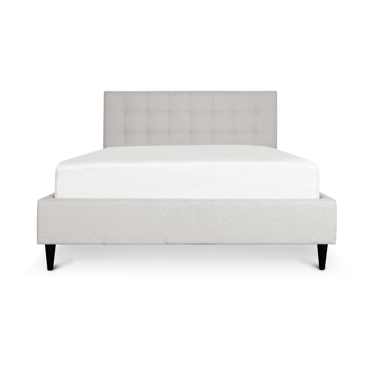 Lillian Oatmeal Queen Bed