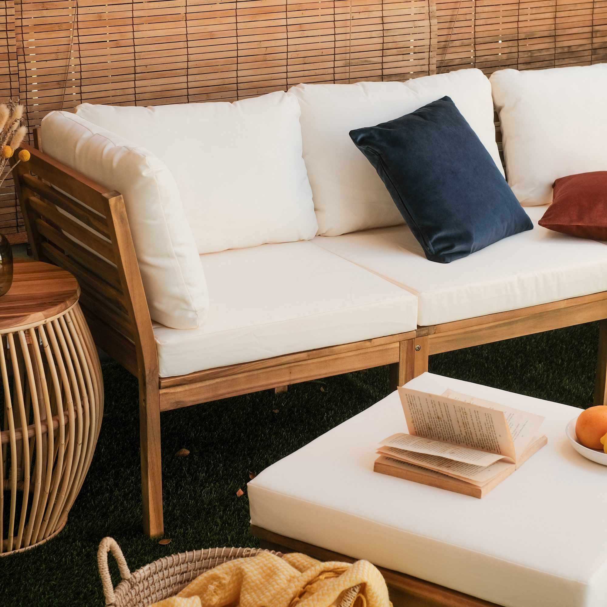 Freesia Outdoor Modular 3 Seater Sofa