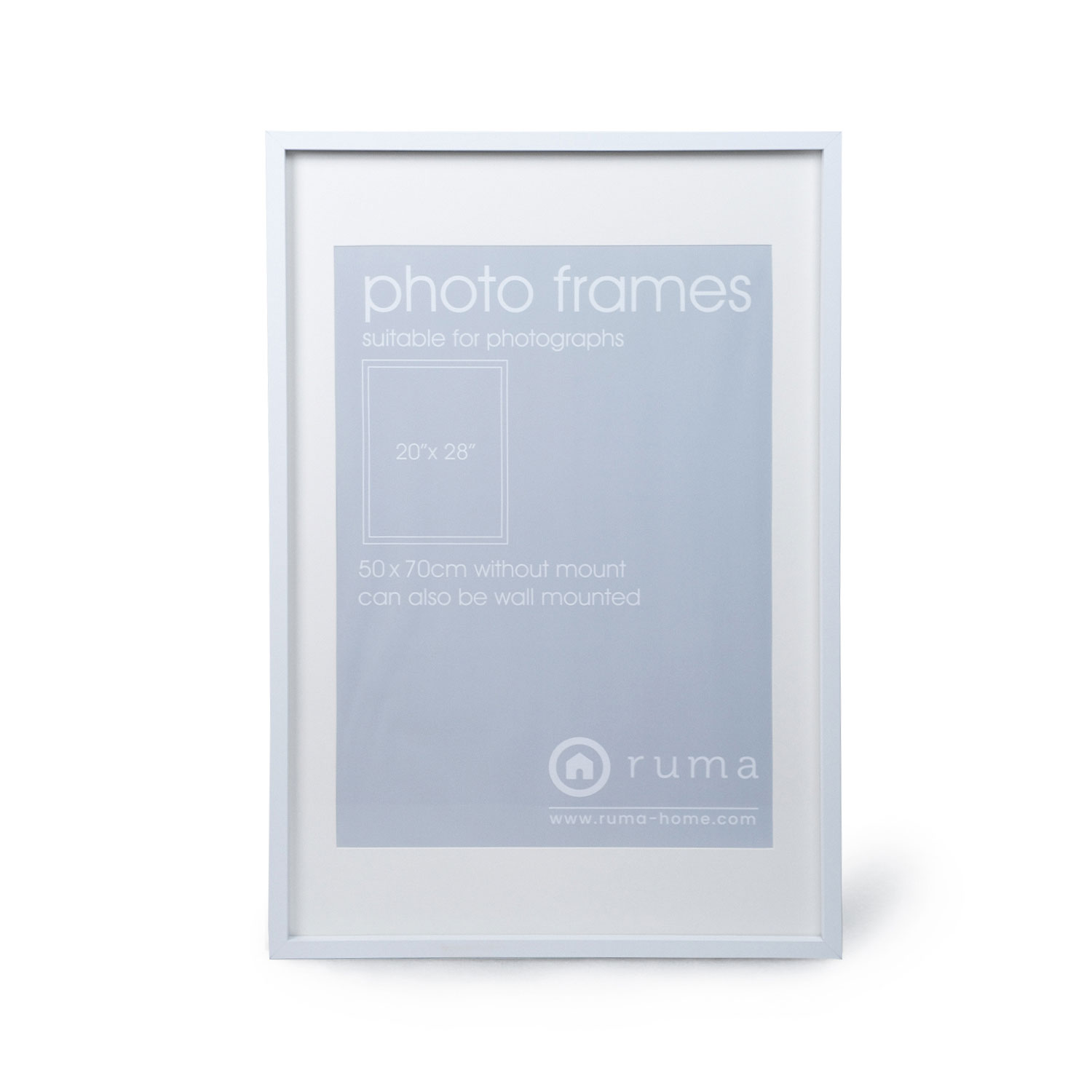 Joodi White Photo Frame 60x90cm / Window 50x70cm