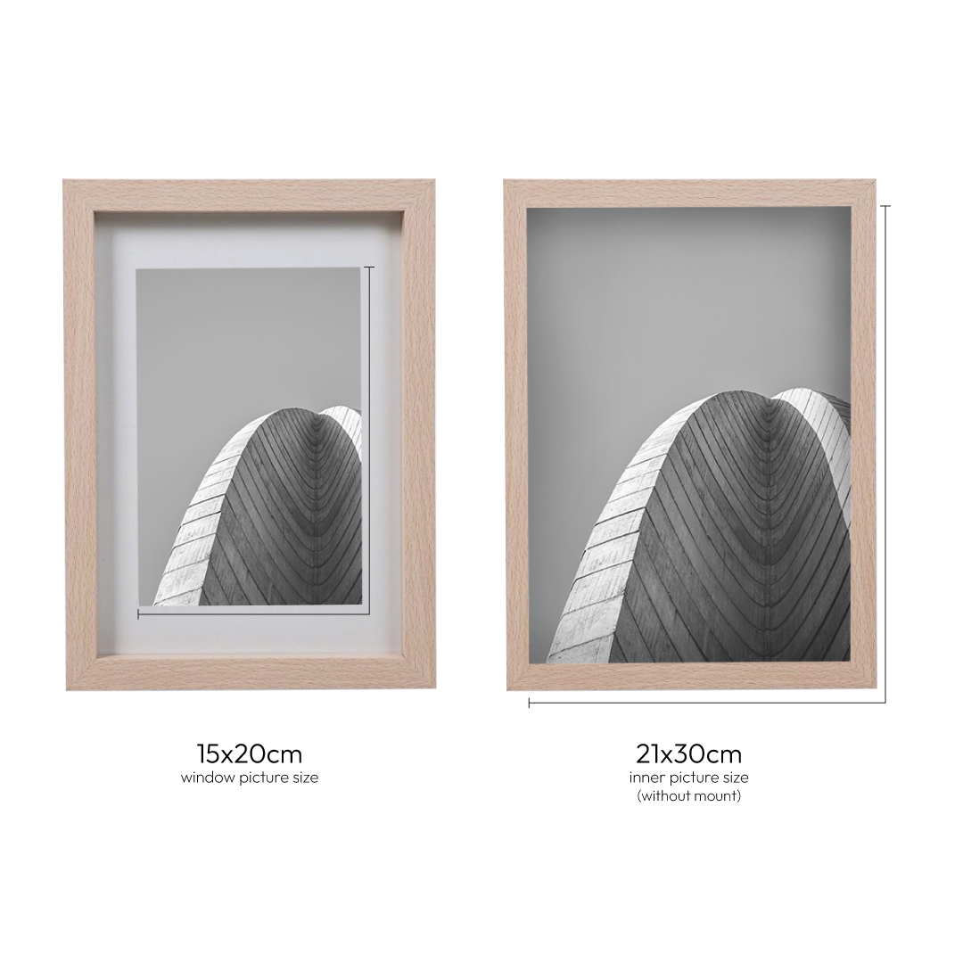 Joodi Natural Photo Frame 21x30cm / Window 15x20cm
