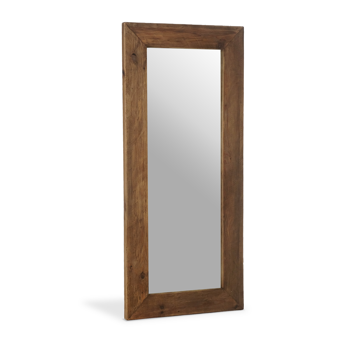 Reclaimed Wood Long Mirror