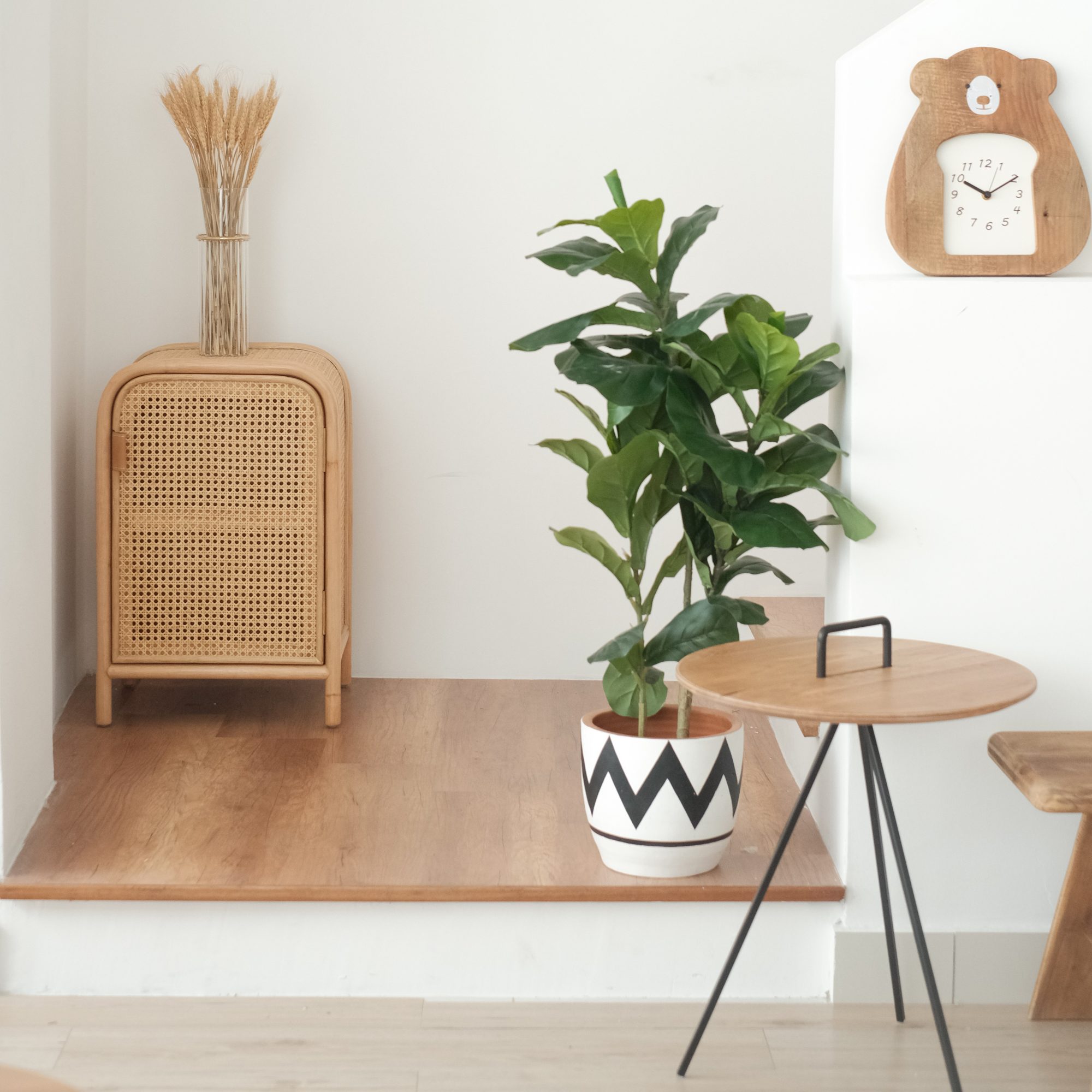 Sasha Petite Rattan Cabinet Natural
