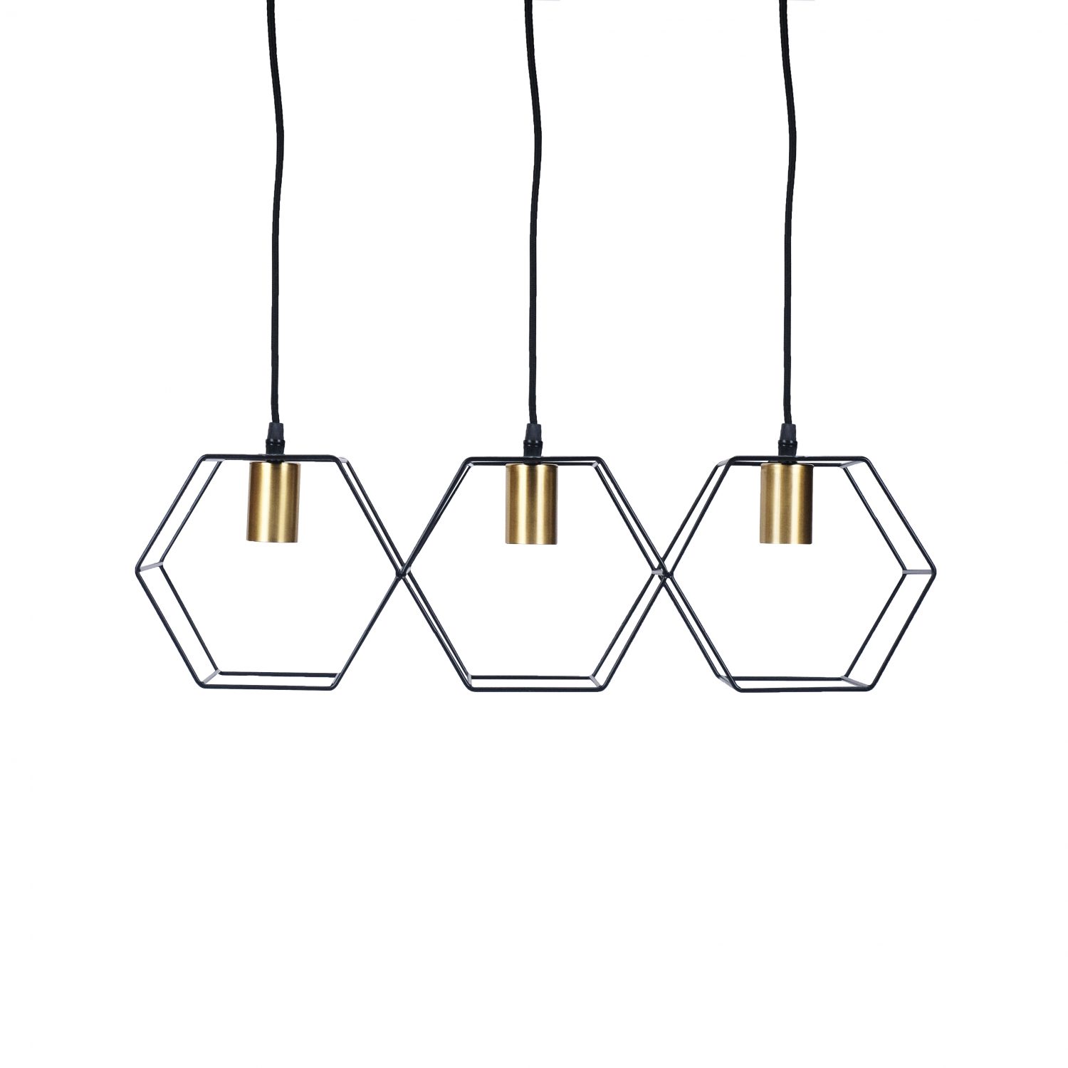 Lito Black & Gold Pendant Lamp
