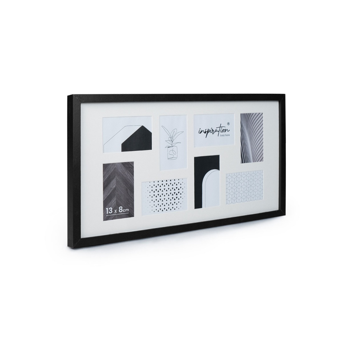 Joodi Black Collage Frame 32x62cm