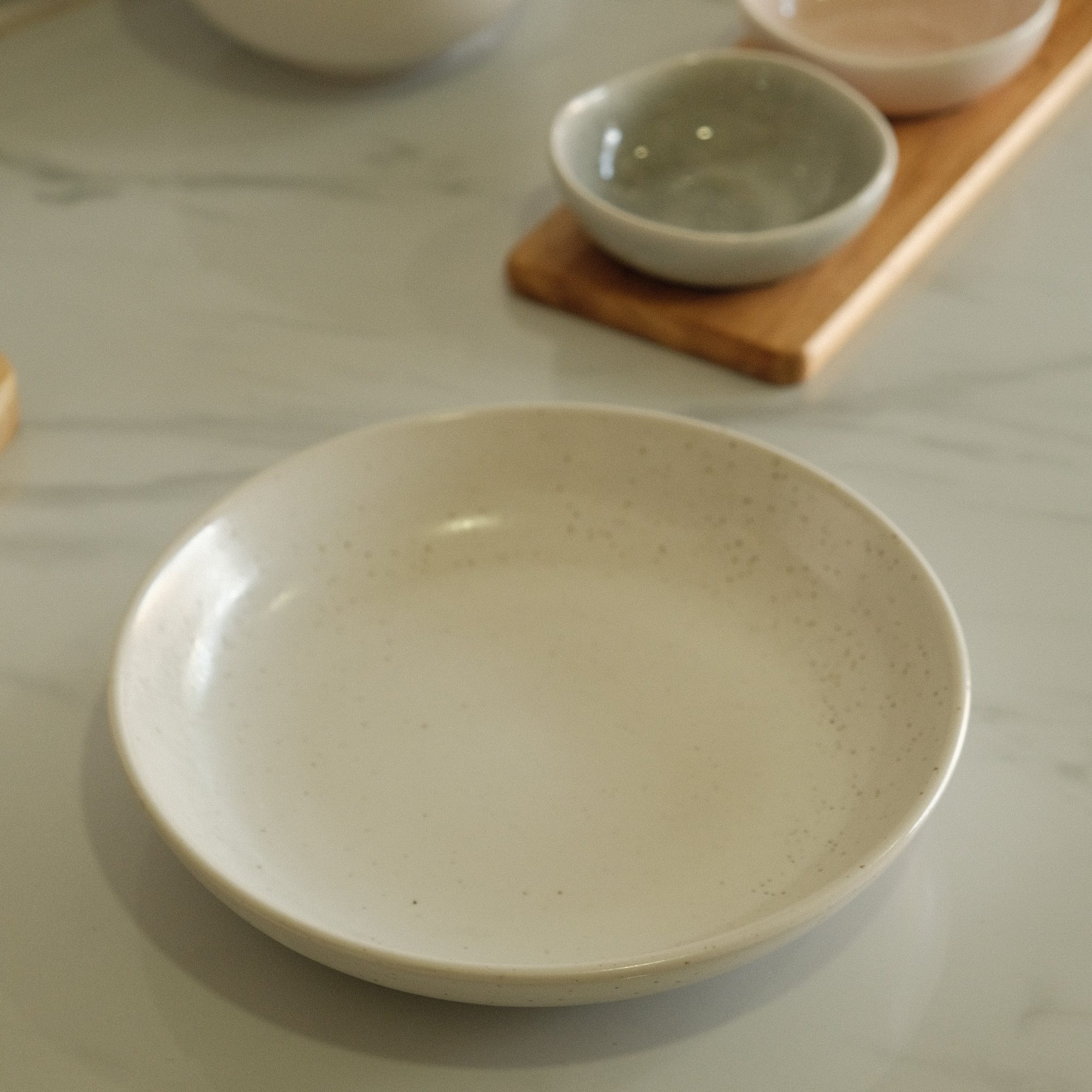 Calla White Deep Plate