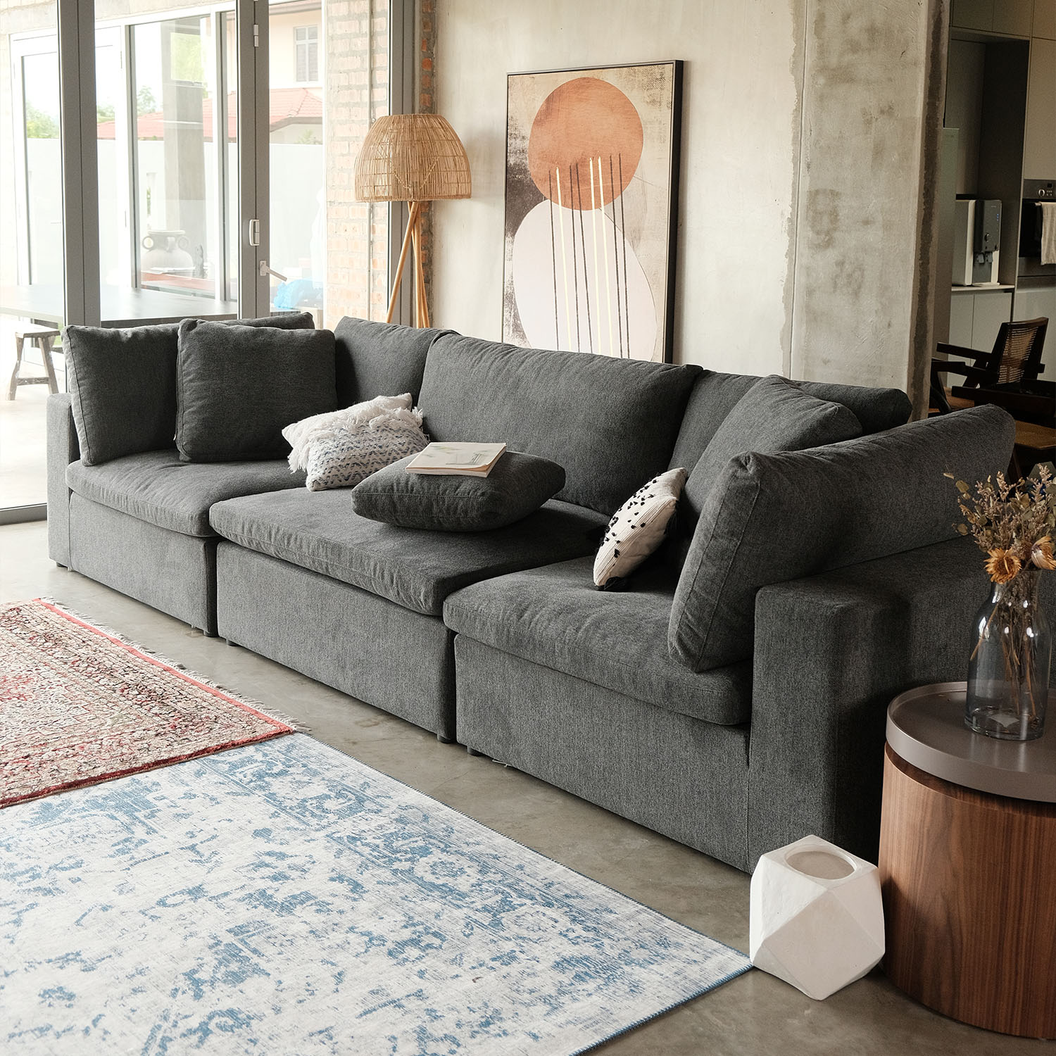 Patrice Luxe Wide Sofa