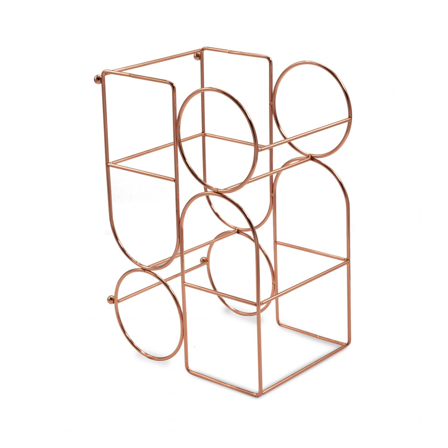 Essen Copper 6 Bottle Wine Rack (Markdown)