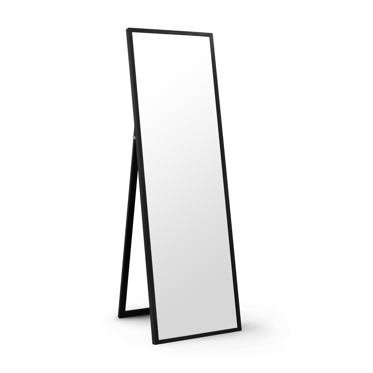 Essential Black Standing Mirror 50x150cm