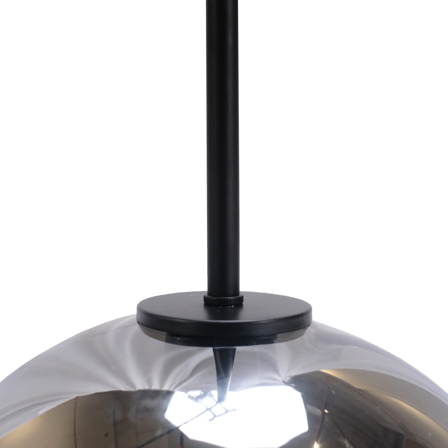 Harbin Smoky Glass Pendant Lamp (Set of 3)