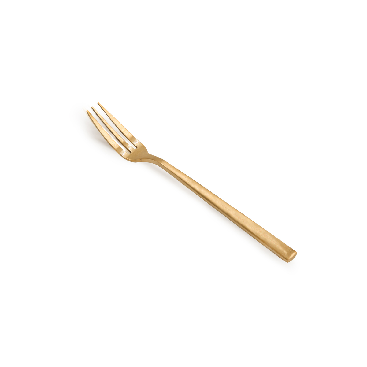 Luxe Matt Gold Cake Fork