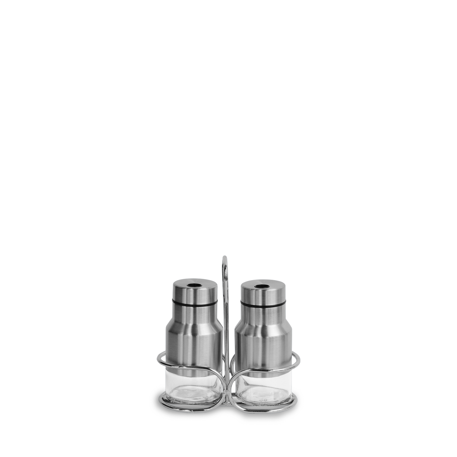 Sylvester 2-pc Salt & Pepper Jar Set with Rack