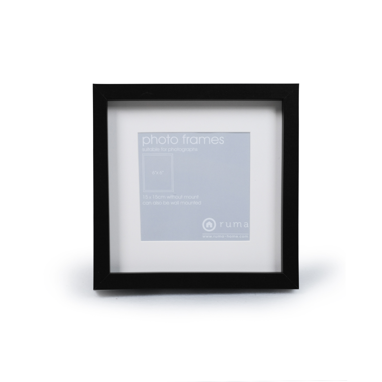 Joodi Black Photo Frame 23x23cm / Window 17x17cm