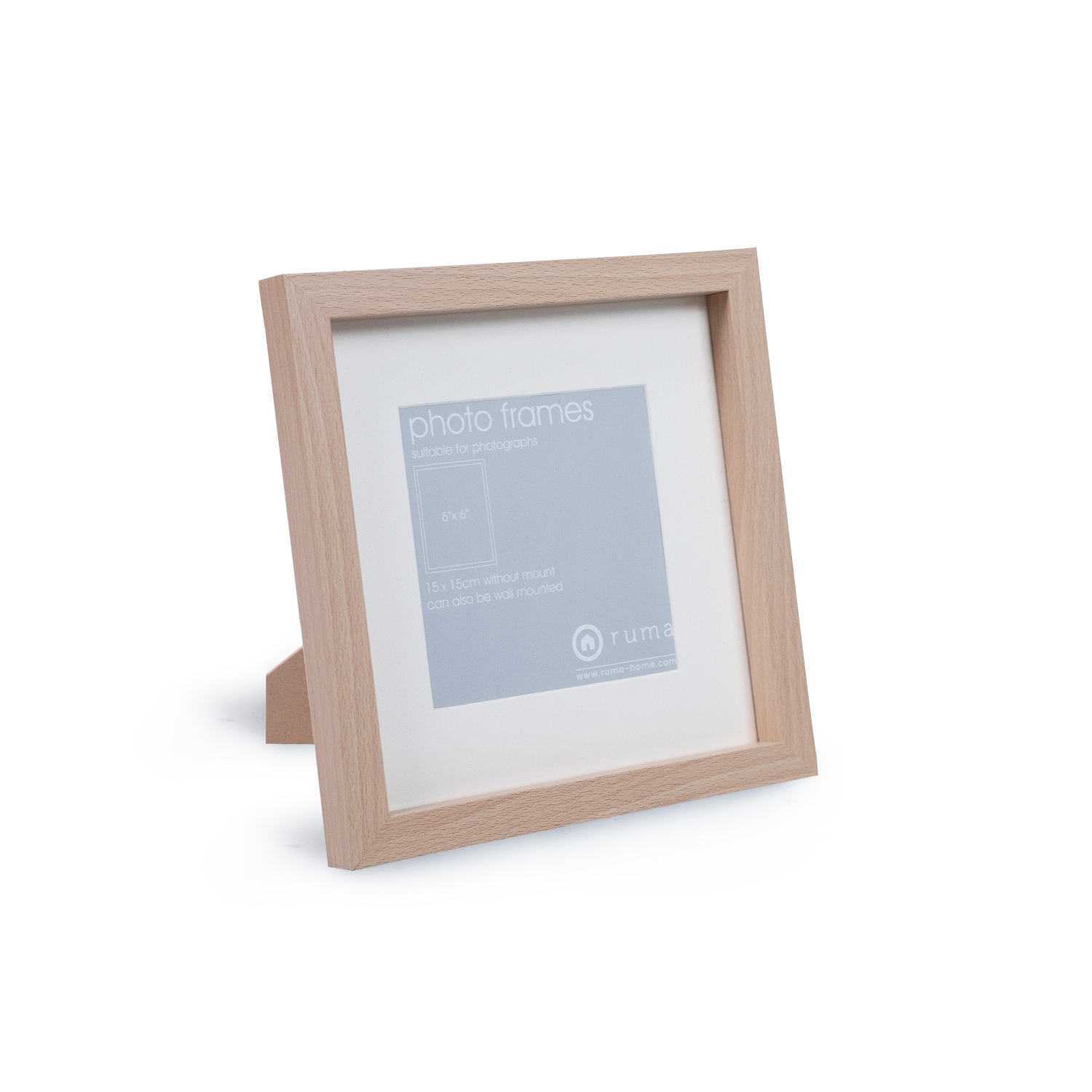 Joodi Natural Photo Frame 23x23cm / Window 17x17cm