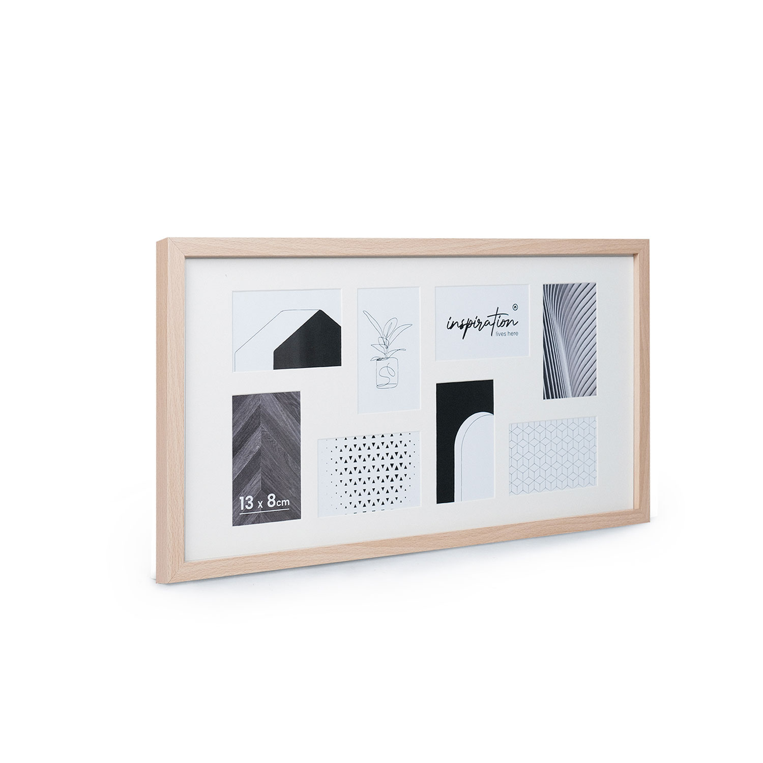 Joodi Natural Collage Frame 32x62cm