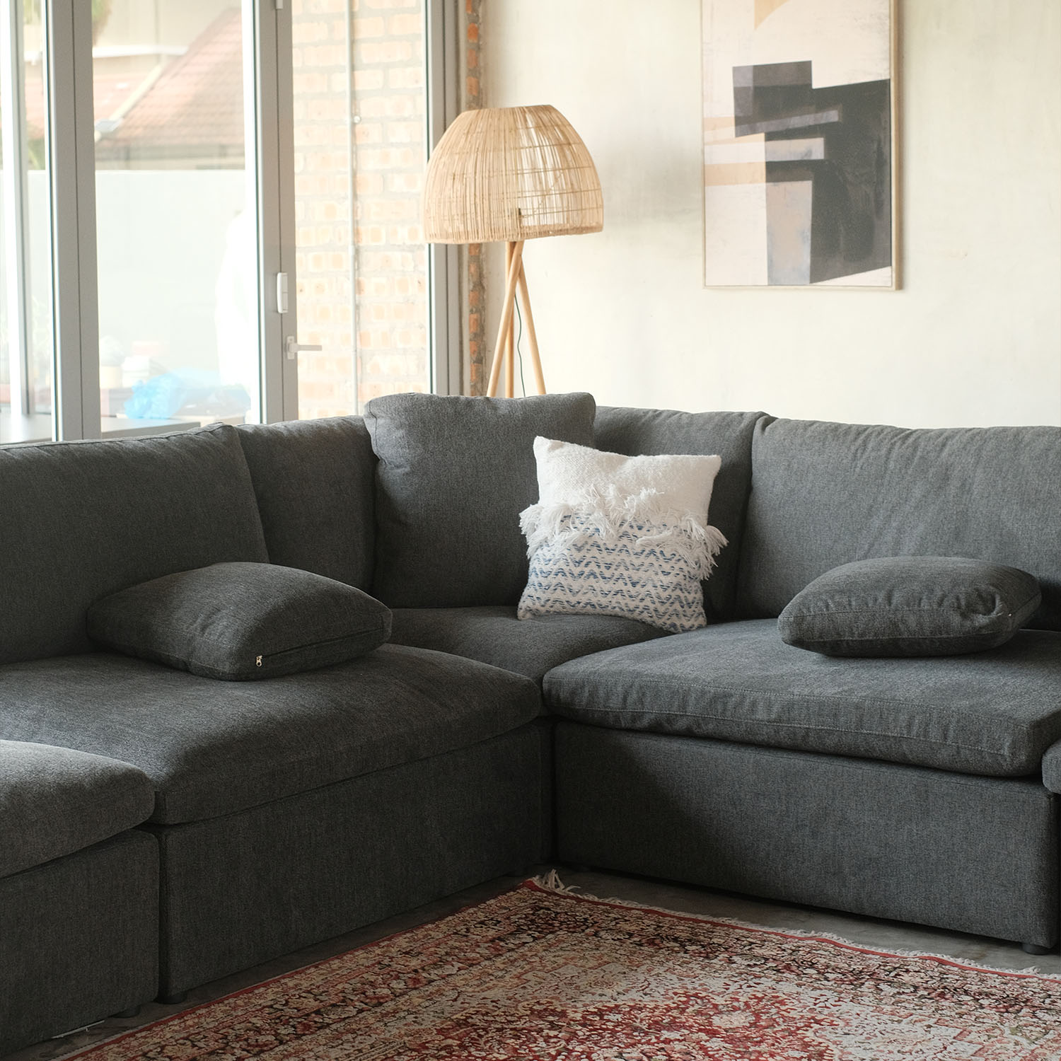 Patrice Luxe Modular Corner Sofa