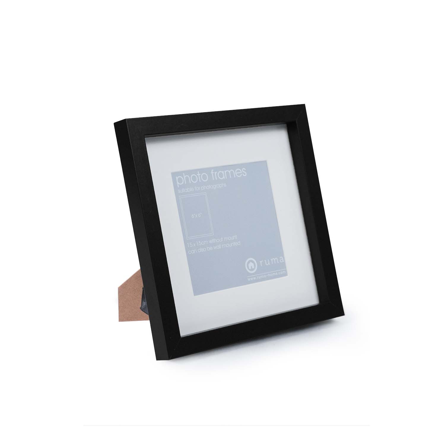 Joodi Black Photo Frame 23x23cm / Window 17x17cm