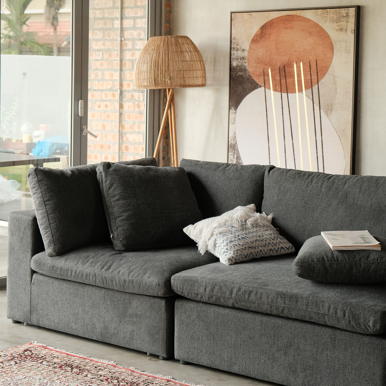 Patrice Luxe Wide Sofa