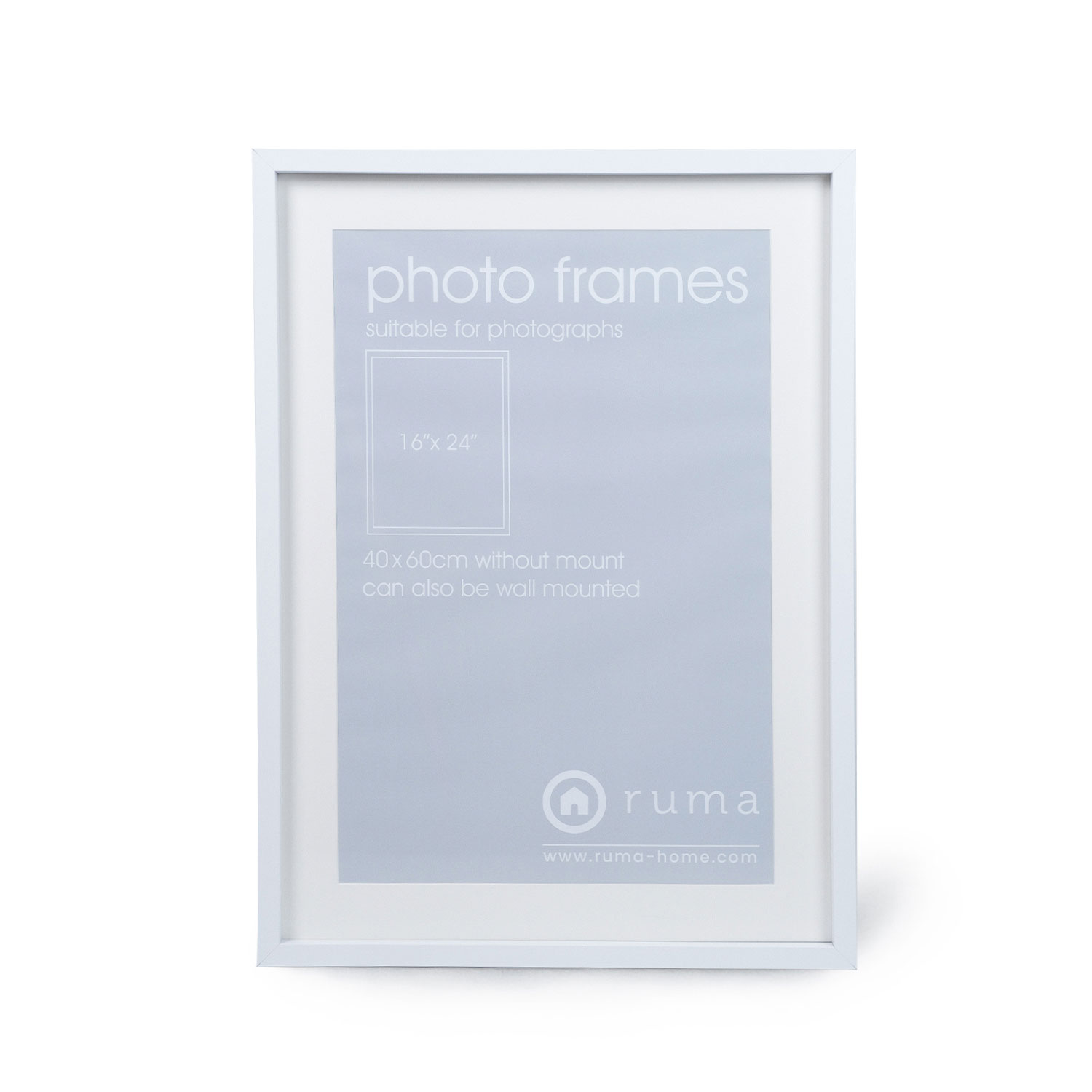 Joodi White Photo Frame 50x70cm / Window 30x40cm