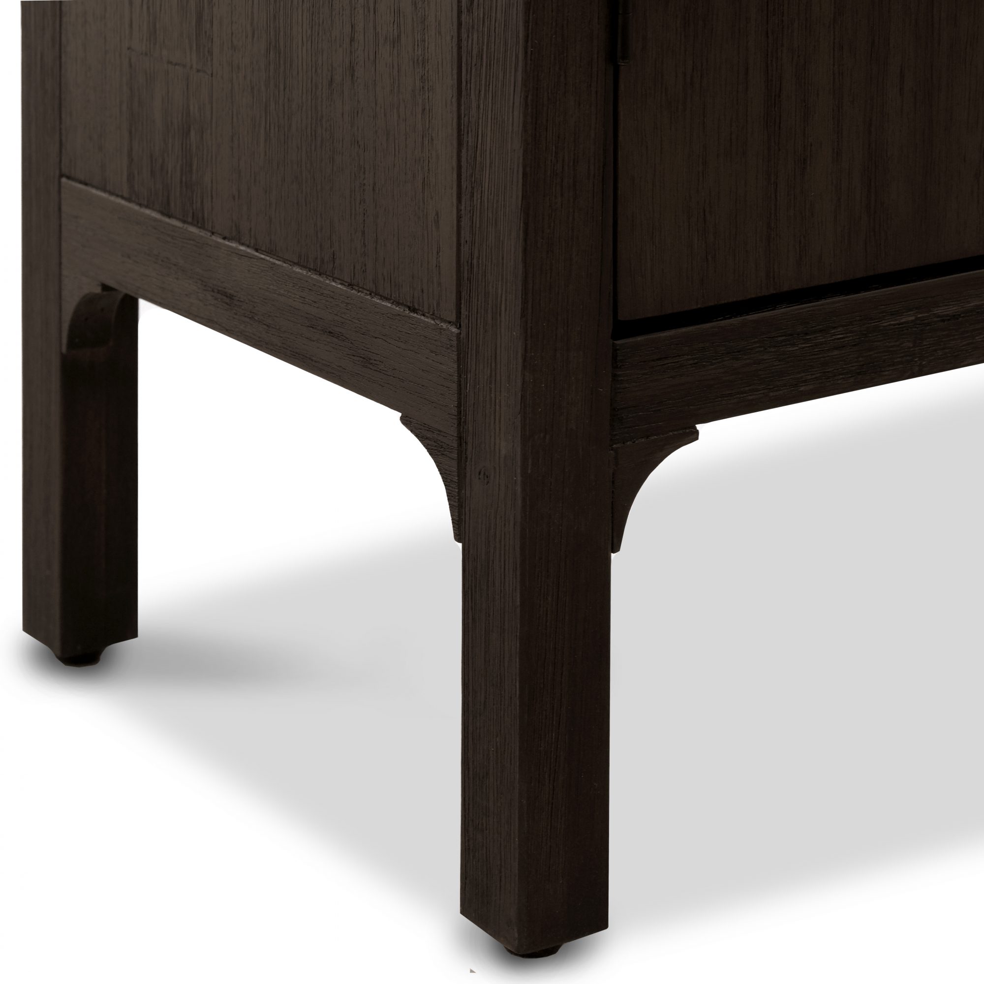 Ming Coffee Brown 2 Doors Cabinet