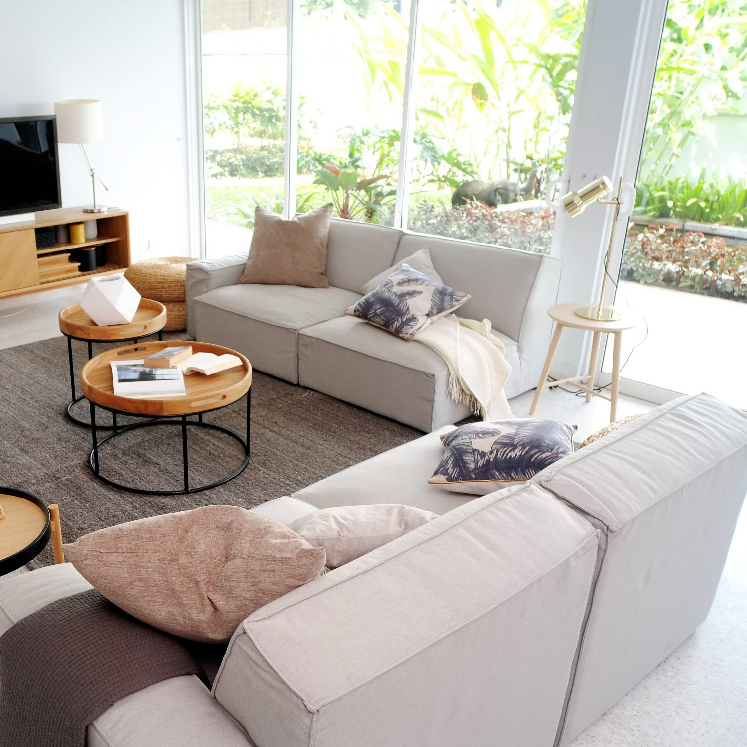 Soho Left Arm Sofa with Ottoman