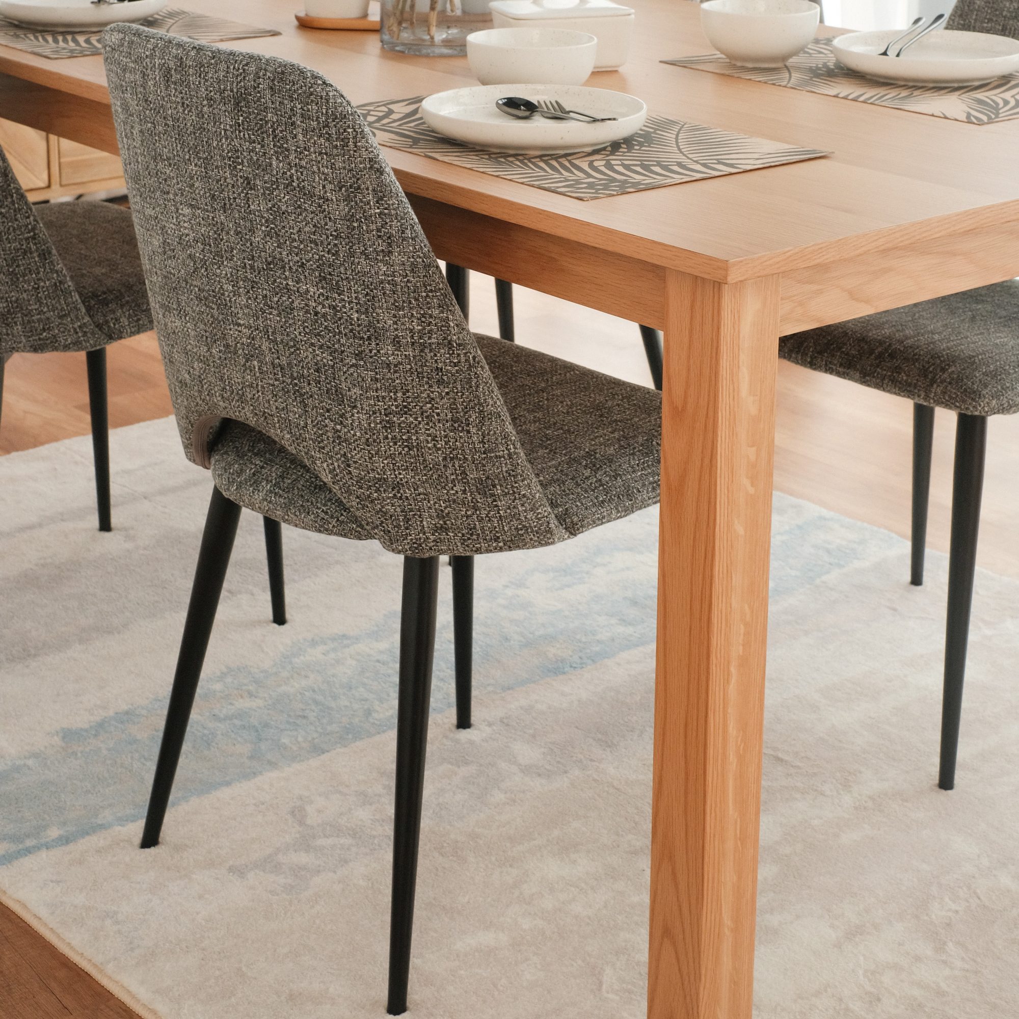 Mia Pebble Grey Dining Chair