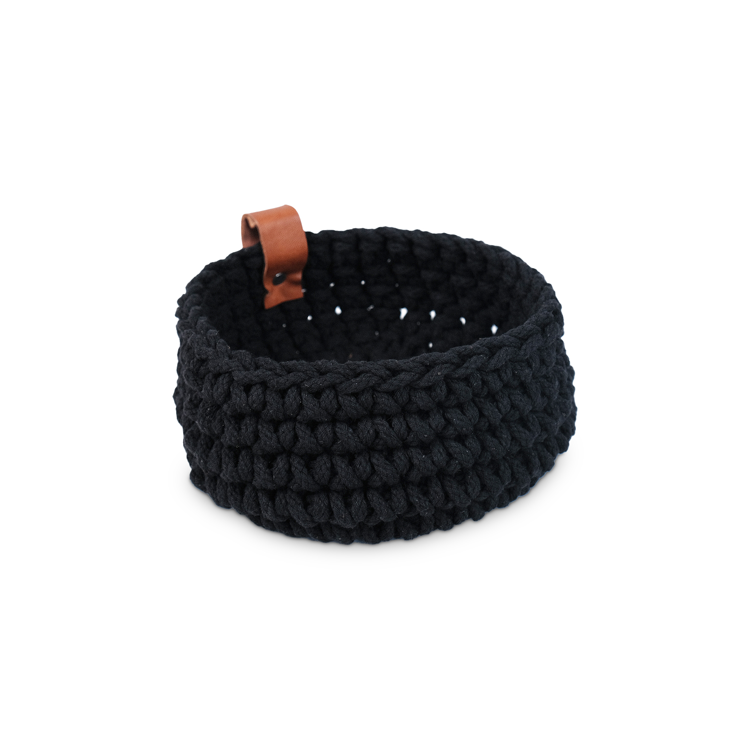 Dana Weaving Basket (Set of 3) - Black